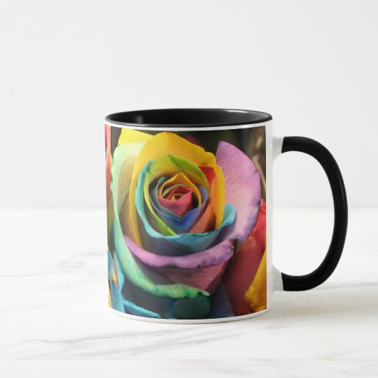 Mug Roses d'arc-en-ciel (Droite)