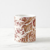 Mug Roses De Dentelles Or Et Rouge (Centre)