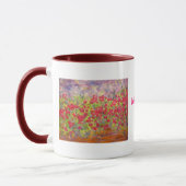 Mug roses de floraison (slogan) (Gauche)
