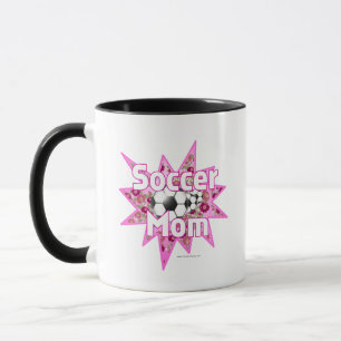 Mug Roses de maman de football