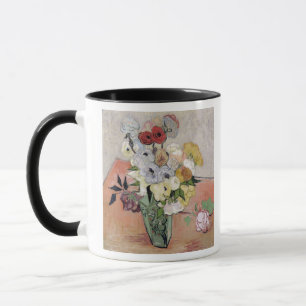 Mug Roses de Vincent van Gogh   et anémones, 1890