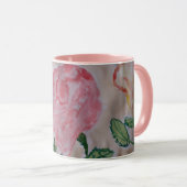 Mug Roses d'été Abstraits (Devant droit)