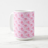 Mug Roses et Coeurs de Mug/Rose (Devant gauche)