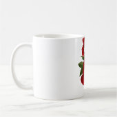 Mug Roses et Coeurs rouges étonnants (Gauche)