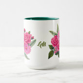 Mug Roses et Dahlias Grand (Centre)