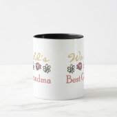 Mug Roses et grand-maman du monde de marguerites (Centre)