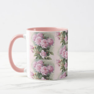 Mug Roses et un bourdon par Paul de Longpre