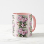 Mug Roses et un bourdon par Paul de Longpre (Devant droit)