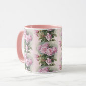 Mug Roses et un bourdon par Paul de Longpre (Devant gauche)