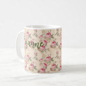 Mug Roses Fleurs Roses (Devant gauche)