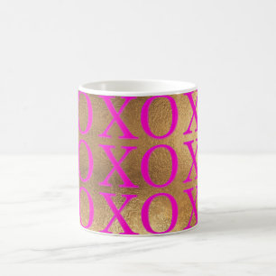 Mug Roses indien de PixDezines XOXO/couleur du Faux