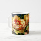 Mug Roses jaunes (Devant gauche)