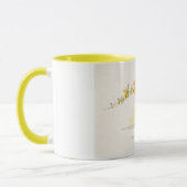 Mug Roses jaunes dans un vase à poterie (Gauche)