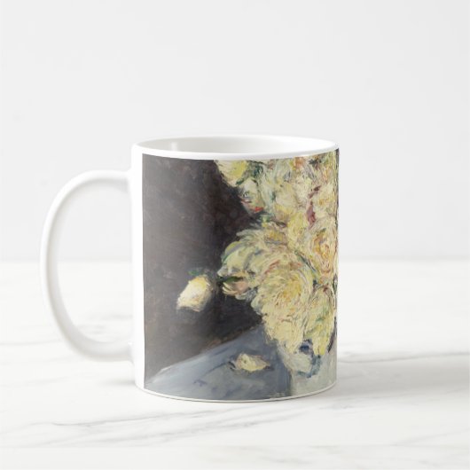 Mug Roses jaunes dans un vase de Caillebott Impression (Gauche)