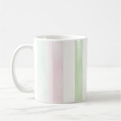 Mug Roses Menthe Blanche Rayures (Gauche)