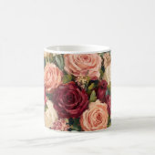 Mug roses motif floral (Centre)