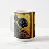 Mug Roses Noires (Devant gauche)