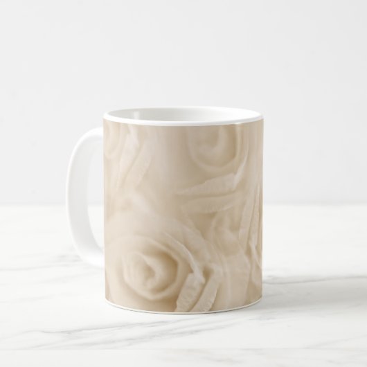 Mug Roses papier Sepia (Devant gauche)