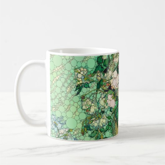 Mug Roses, points d'infini par Vincent van Gogh (Gauche)
