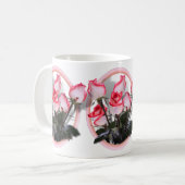 Mug Roses pour maman pour la fête des mères (Devant gauche)