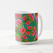 Mug Roses roses (Devant droit)