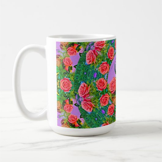 Mug Roses roses (Gauche)