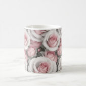 Mug Roses roses et blanches (Centre)