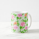 Mug Roses roses florales Motif-2367 (Devant droit)