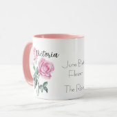 Mug Roses roses Juin Mois de naissance Fleur (Devant gauche)