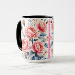 Mug Roses Roses Luxueuses Modernes Jolies Collection