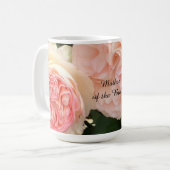 Mug Roses roses maman de la mariée (Devant gauche)