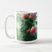 Mug Roses roses - Mug, Coupe (Gauche)
