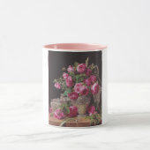 Mug Roses roses (par Ferdinand Georg Waldmüller) (Centre)