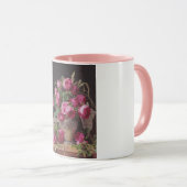 Mug Roses roses (par Ferdinand Georg Waldmüller) (Devant droit)