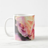 Mug Roses roses peintes (Gauche)