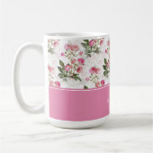 Mug Roses roses peintes (Gauche)