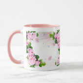 Mug Roses roses romantiques Musique (Gauche)