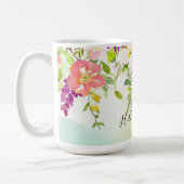 Mug Roses roses rose teint colorant Floral (Gauche)