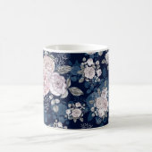 Mug Roses roses roses Bleu foncé : Vintage (Centre)