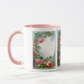 MUG ROSES ROSES ROSES ET JASMINES MONOGRAMME FLORAL (Gauche)