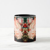 MUG ROSES ROSES ROSES, FLEURS, GLORIES DU MATIN ET BOU (Centre)