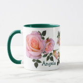 Mug Roses roses roses ~ Musique de doigt (Gauche)