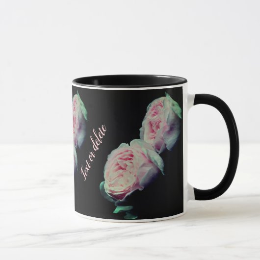 Mug Roses roses roses personnalisées (Droite)