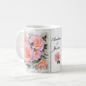 Mug Roses roses roses roses personnalisables (Devant gauche)