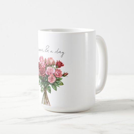 Mug Roses roses roses roses roses rouges roses romanti (Devant droit)