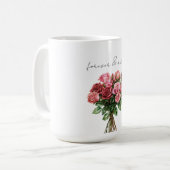 Mug Roses roses roses roses roses rouges roses romanti (Devant gauche)