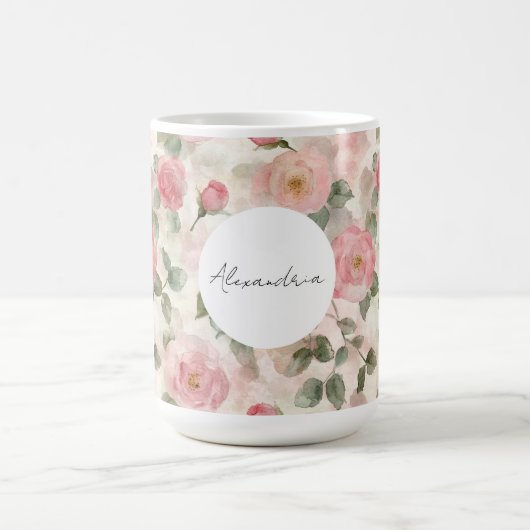Mug Roses roses roses roses rousses romantiques Floral (Centre)