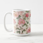 Mug Roses roses roses roses rousses romantiques Floral (Gauche)