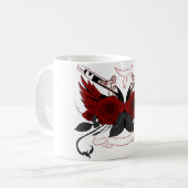 Mug Roses rouges (Devant gauche)