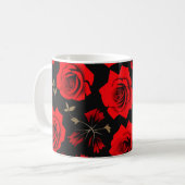 Mug Roses rouges (Devant gauche)